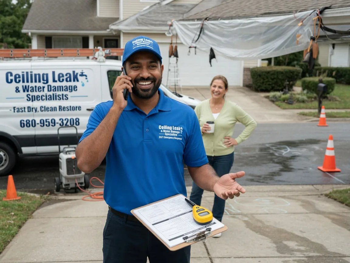Ceiling Leak Cleanup Lillie, LA FAQs
